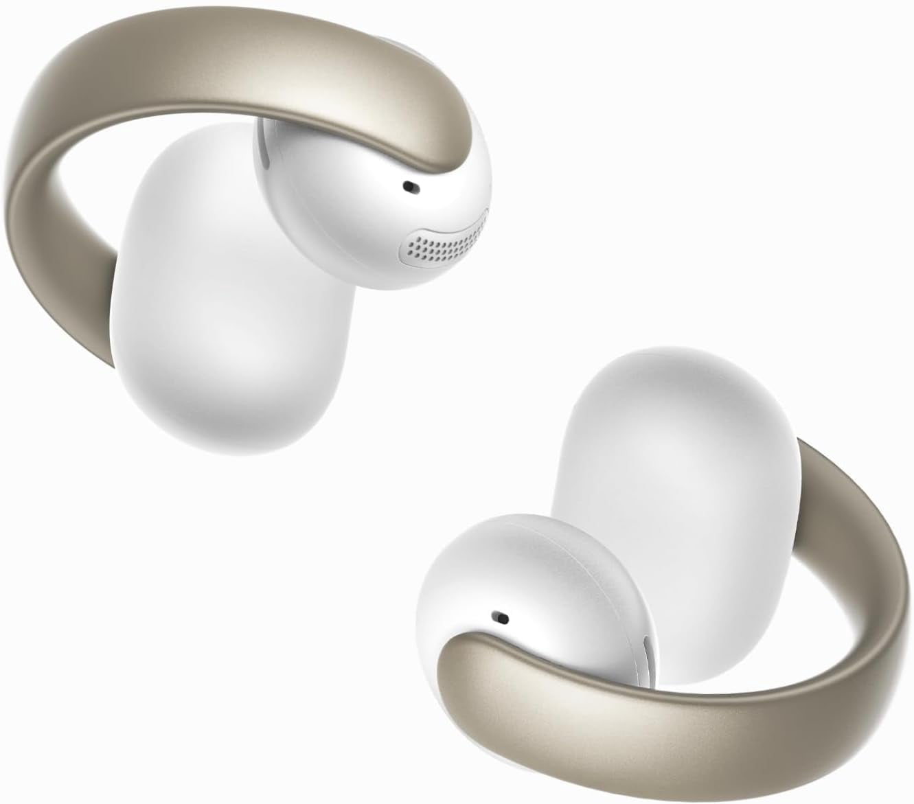 Soundcore AeroClip Open-Ear Clip-on Earbuds, AI Clear Calls with 4