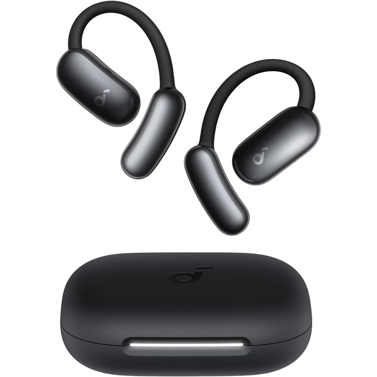 Soundcore AeroFit 2 AI Open-Ear Headphones, Pressure-Free, 2X Bass