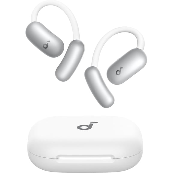 Soundcore AeroFit 2 AI Open-Ear Headphones, Pressure-Free Fit, 2X Bass, Real-Time Translation, Hi-Res, 35H Playtime, IP55