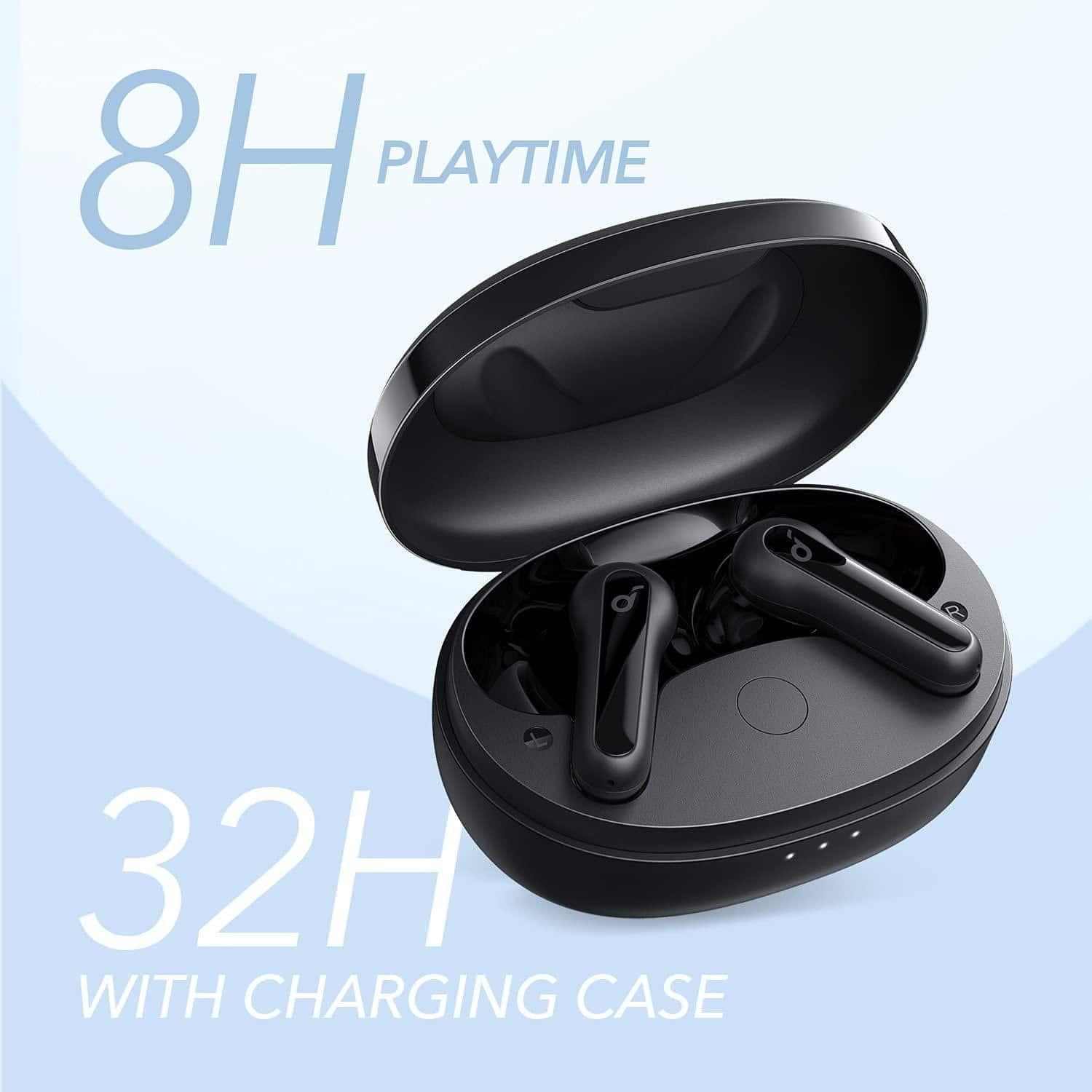 Soundcore By Anker Life P2 Mini True Wireless Earbuds, 10mm