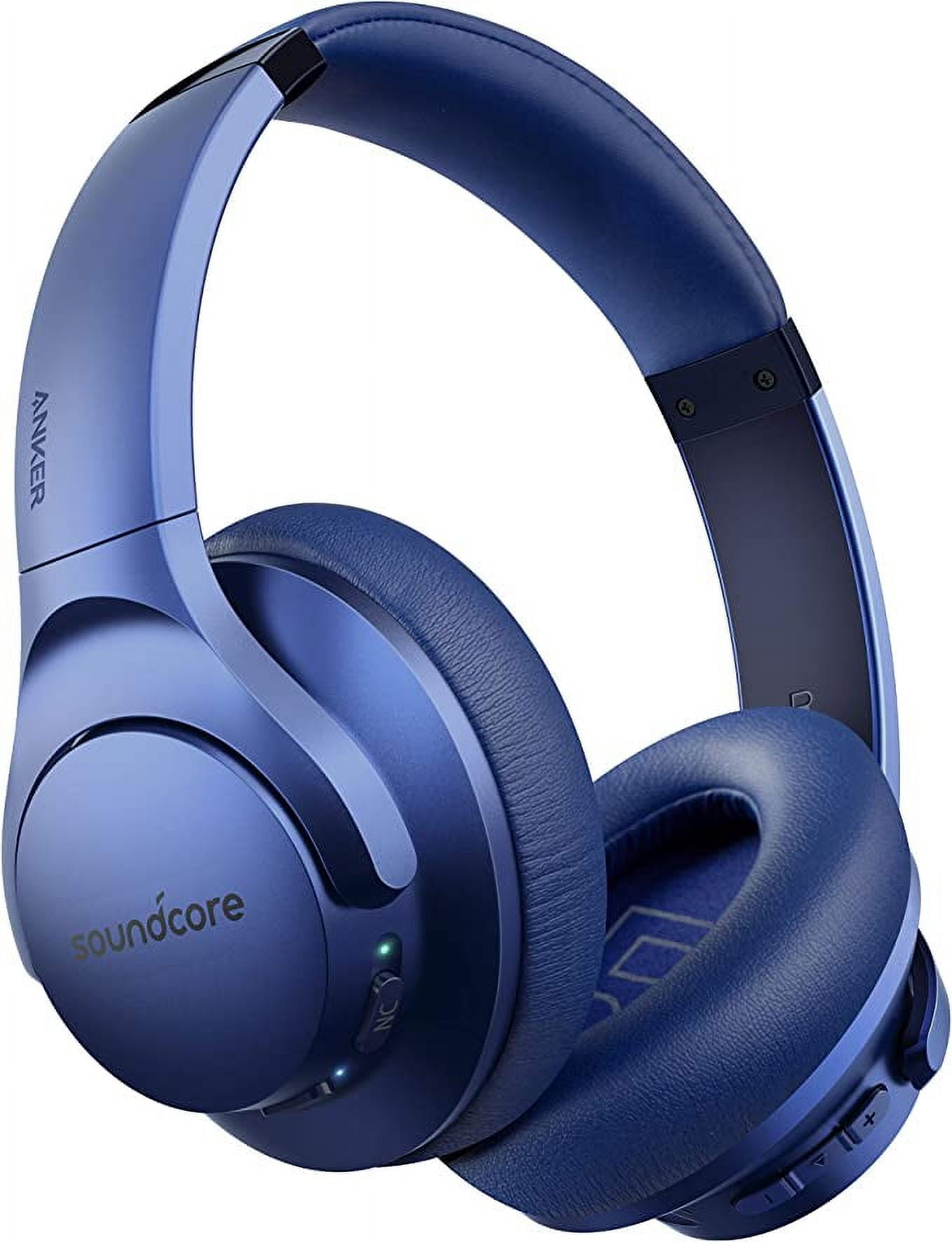 Anker Soundcore Space One Headphones, Active Noise Canceling, App Control,  40 Hours ANC Playtime - Blue 