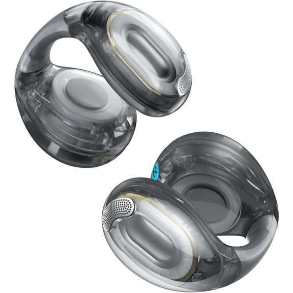 Soundcore C40i by Anker, Open-Ear Earbuds, Clip-On Headphones, Flexible Joint Design, Button Controls, Lightweight Comfort, Stable Fit with Attachable Ear Grips, Expansive Drivers for Clear Sound