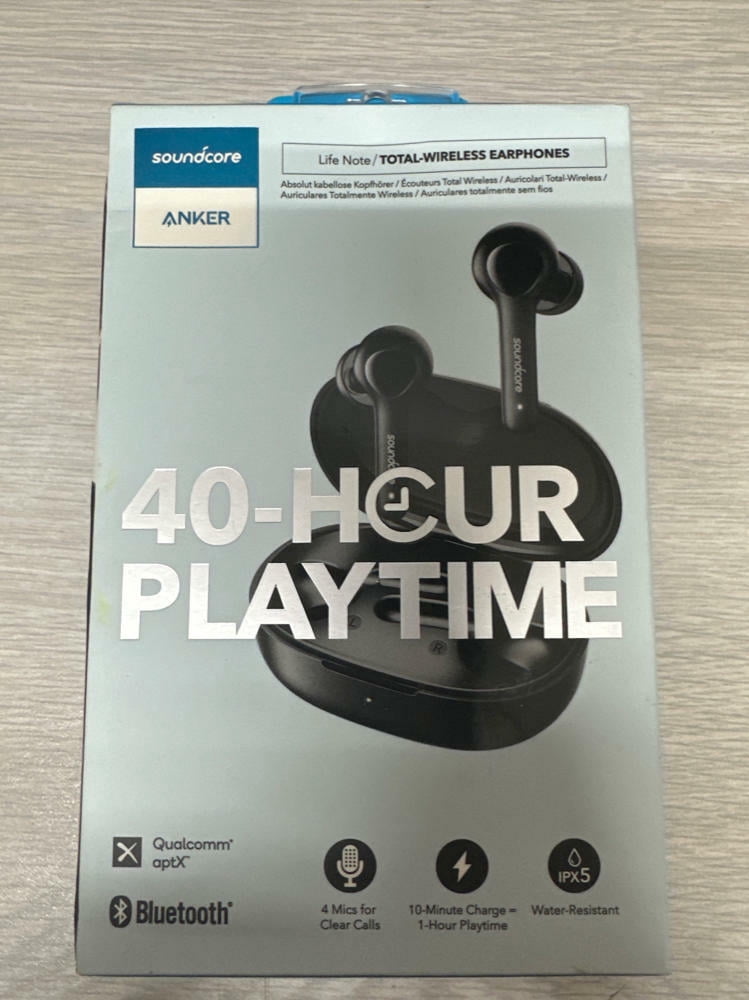 Anker Soundcore Life Note Total-Wireless Earphones and Charge Case