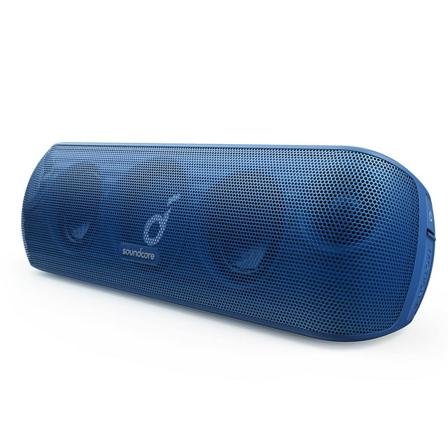 Soundcore Motion+ Wireless Bluetooth Speaker with Hi-Res 30W Audio,Waterproof, App Control (Blue)