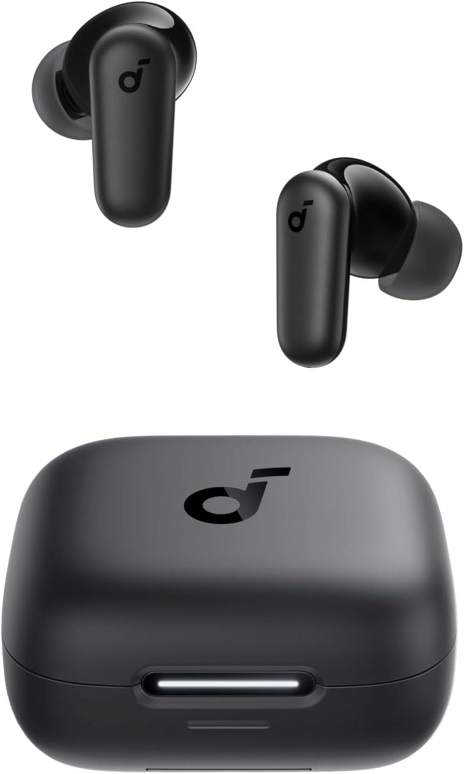 Soundcore P30i Noise Cancelling Earbuds, Smart ANC, Powerful Bass, 45H Playtime, 2-in-1 Case Phone Stand, IP54, Bluetooth 5.4