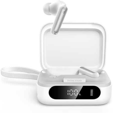 Soundcore P41i by Anker, Adaptive Noise Cancelling Earbuds with Portable Phone Charger, Only for USB-C Charging, 12H Playtime, 192H with Case, 6-Mic AI Clear Calls, IPX5 Wireless Bluetooth Earbuds