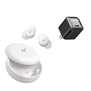 Soundcore Sleep A30 Special by Anker with USB C Charger, Sleep Earbuds, ANC, Passive Isolation, Snore Masking, Extensive Sleep Audio, Ultra Comfort for Side Sleepers, 8-10H Playtime