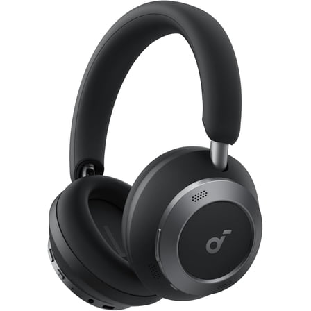 Soundcore Space One Pro by Anker, Adaptive Active Noise Cancelling Headphones Driven by 6 Mics