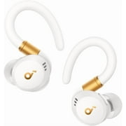 soundcore Sport X20 by Anker, True-Wireless Workout Earbuds, Rotatable and Extendable Ear Hooks, Noise Cancelling, Deep Bass, White