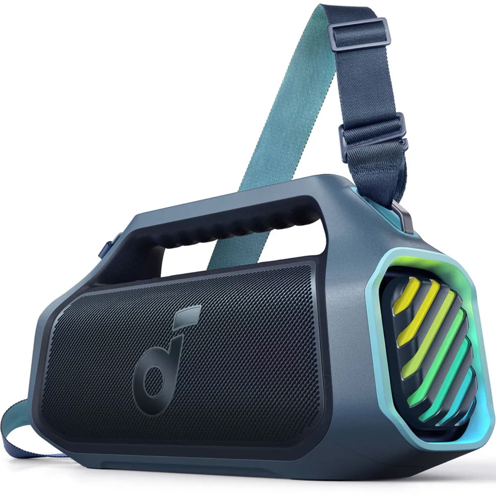 Soundcore by Anker SCBOOM2PLBLU Boom 2 Plus Portable Bluetooth Speaker - Explorer Blue