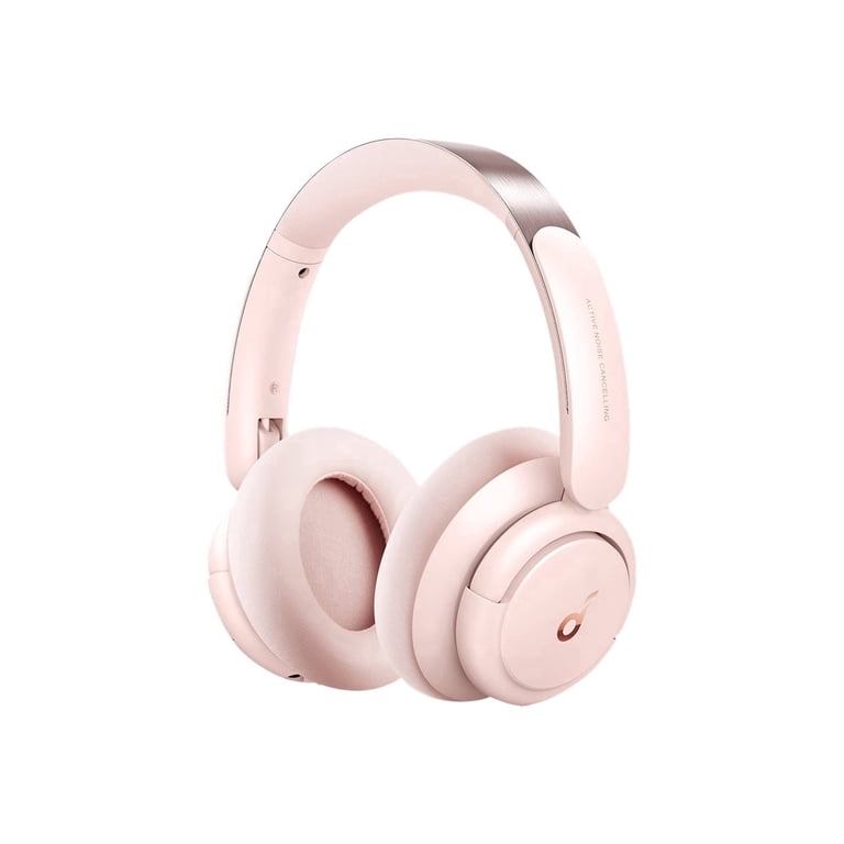 Soundcore, Headphones, Pink, Active Noise Cancelling, 40H Playtime
