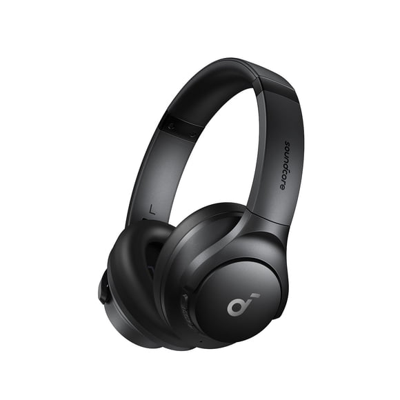 Soundcore Q20i Wireless Noise Cancelling Over-Ear Headphones, 40 Hours Long Battery, Hi-Res Audio & Deep Bass, Customizable Sound via App, Designed for Business and Travel-Black