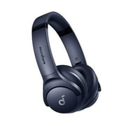 Soundcore Q20i Wireless Noise Cancelling Over-Ear Headphones, 40 Hours Long Battery, Hi-Res Audio & Deep Bass, Customizable Sound via App, Designed for Business and Travel-Navy Blue