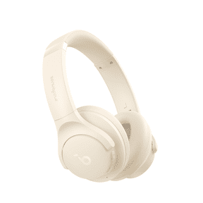 Soundcore Q20i Wireless Noise Cancelling Over-Ear Headphones, 40 Hours Long Battery, Hi-Res Audio & Deep Bass, Customizable Sound via App, Designed for Business and Travel-White