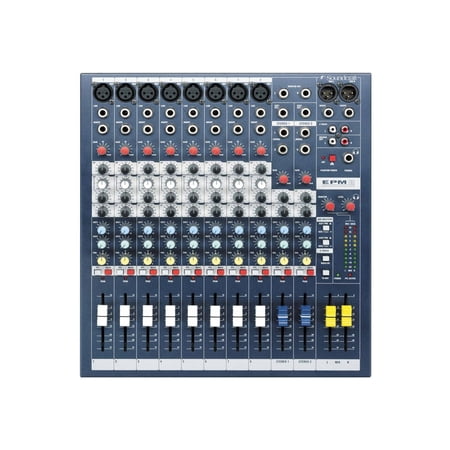 Soundcraft EPM8 8 Mono+2 Stereo Channel 2 Bus Recording/Live Mixer Console EPM 8