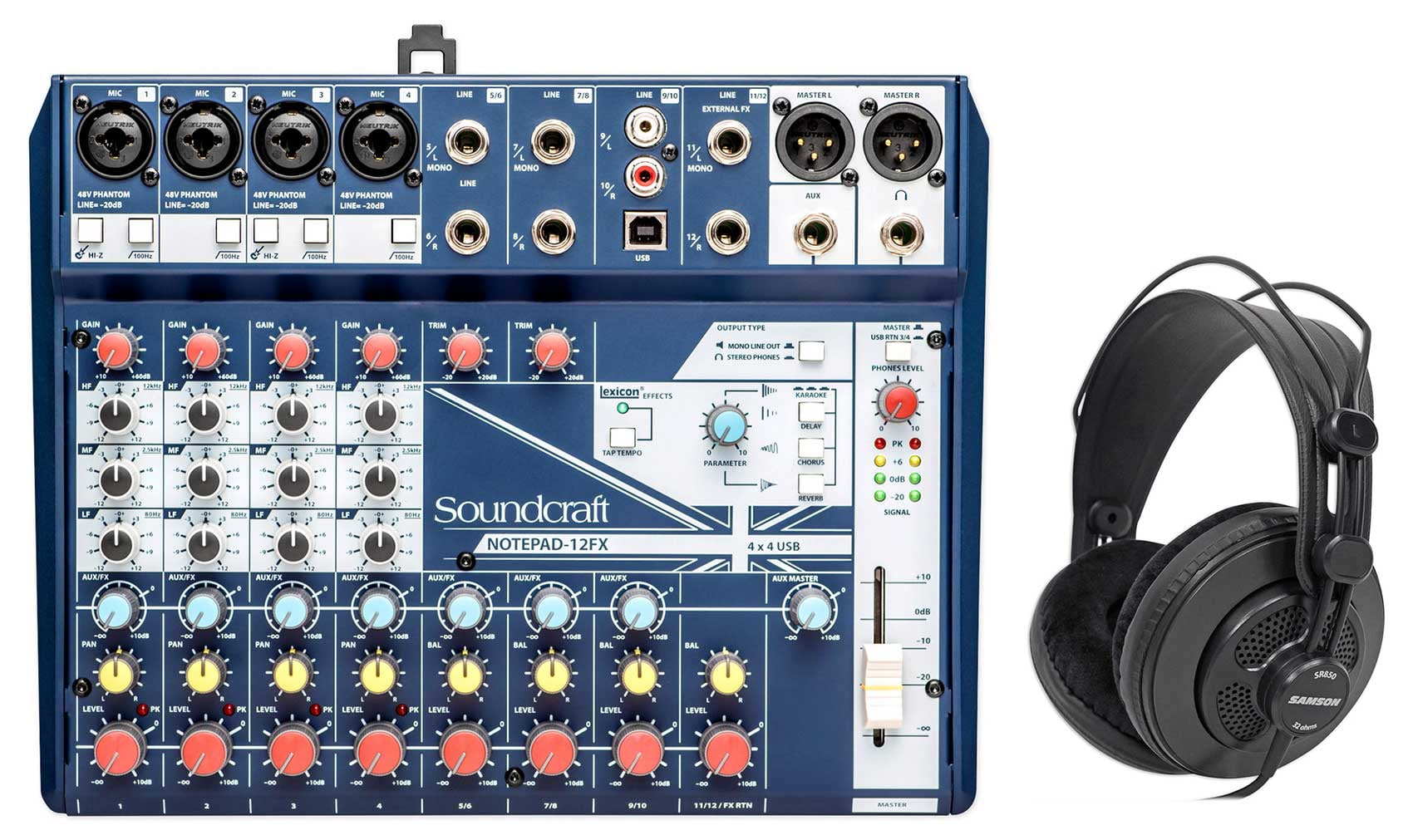Soundcraft Notepad 12FX＋オヤイデUSBケーブル Soundcraft Notepad 12FX＋オヤイデUSBケーブル（d+USB Type-C
