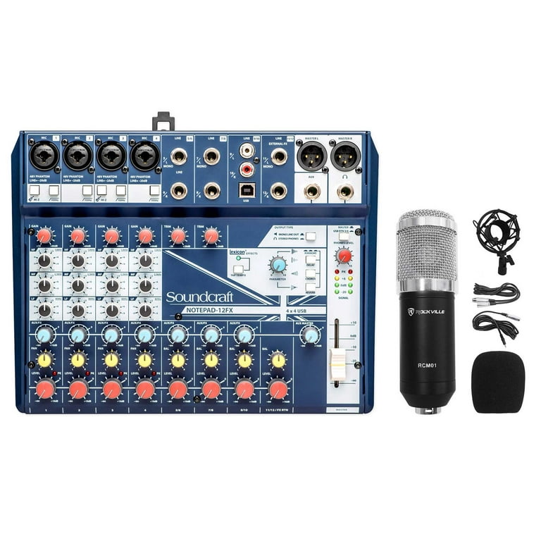 Soundcraft Notepad 12FX サウンドクラフトミキサーUSED Soundcraft Notepad-12FX Small Format 12-Input Mixing Console