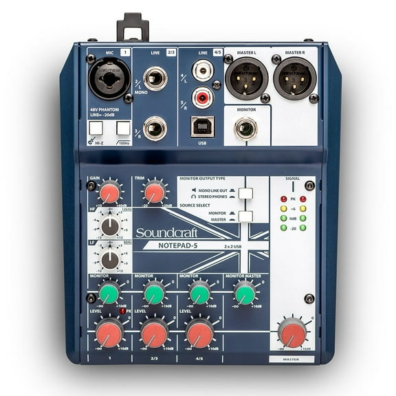 Soundcraft Notepad-5