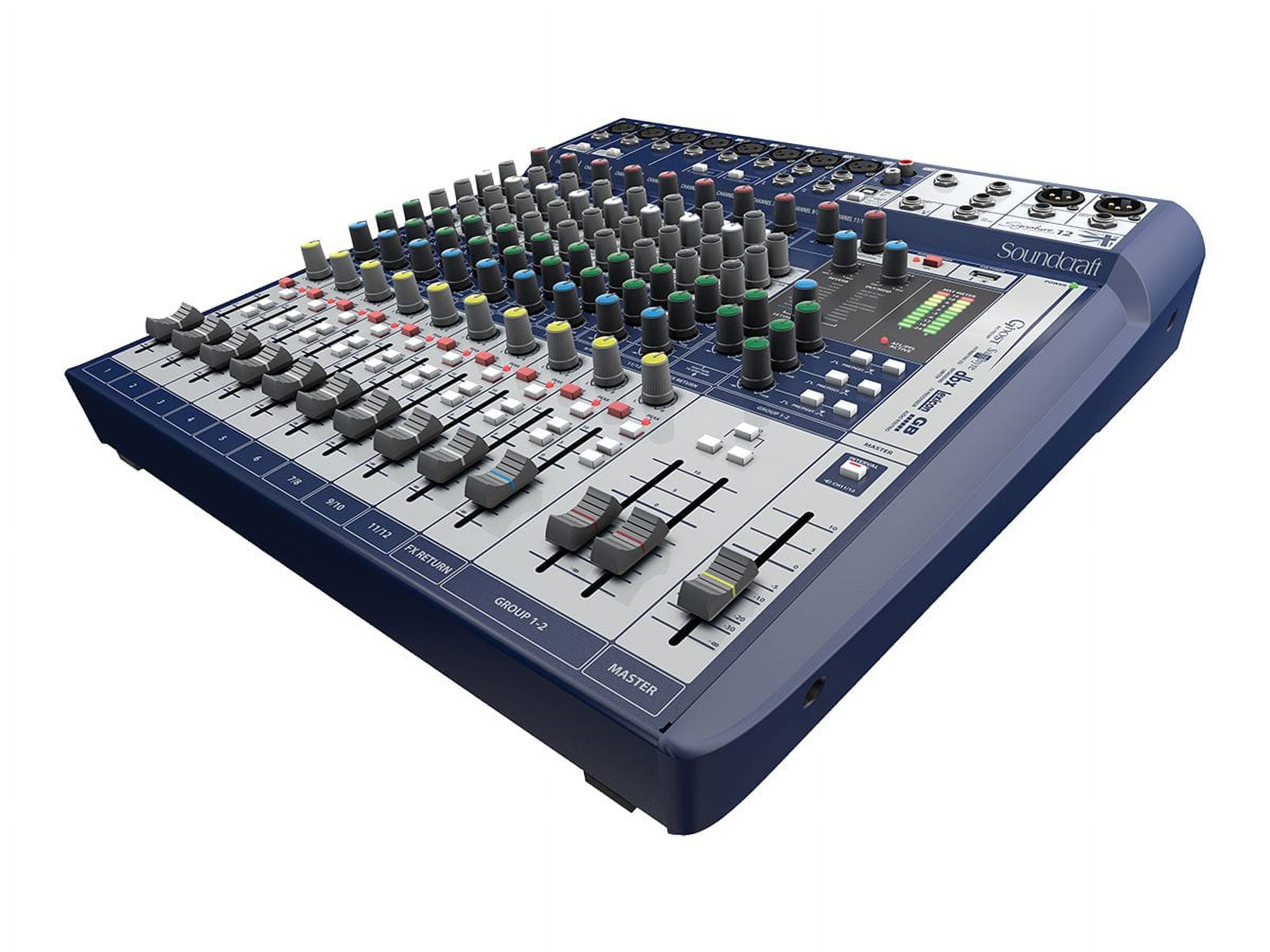 【ジャンク】Soundcraft Signature 12 アナログミキサー Soundcraft Signature 12 - Analog mixer with Lexicon FX - 12