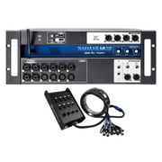 Soundcraft Ui16 Digital Mixer w/Wifi+App Control+Recording Ui 16+Snake Cable