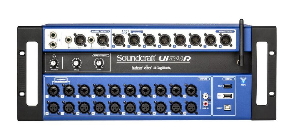 Soundcraft Ui24R Digital Mixer and Multi-Track USB Recorder