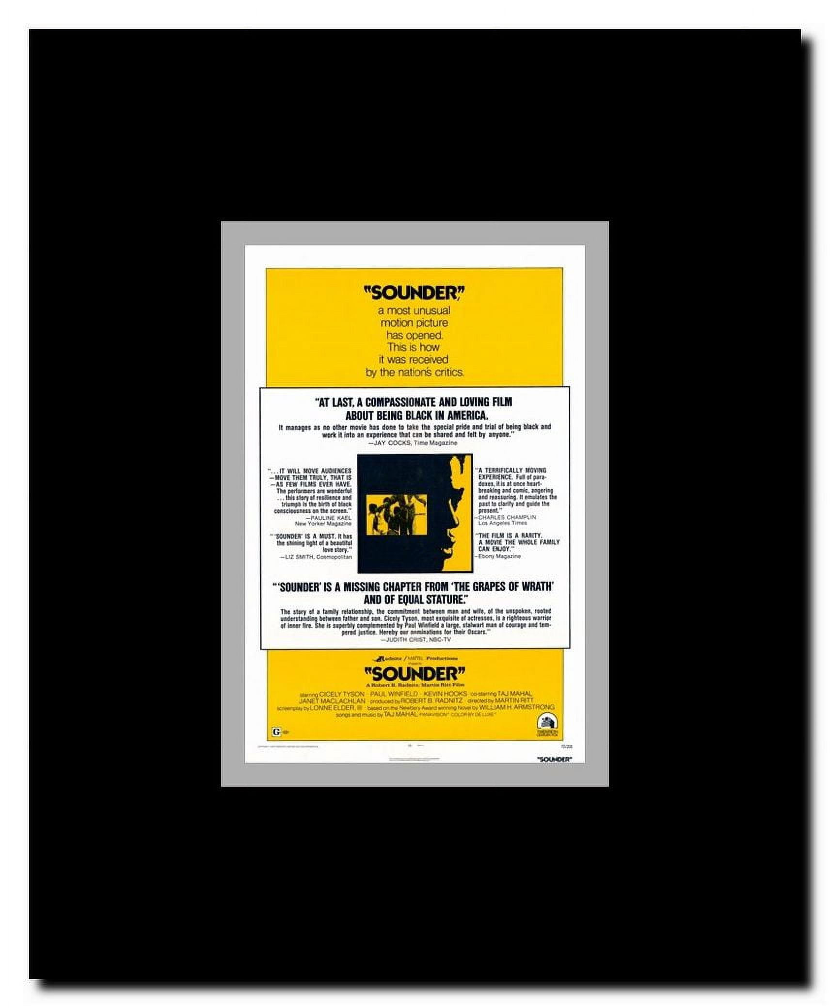 Sounder Framed Movie Poster