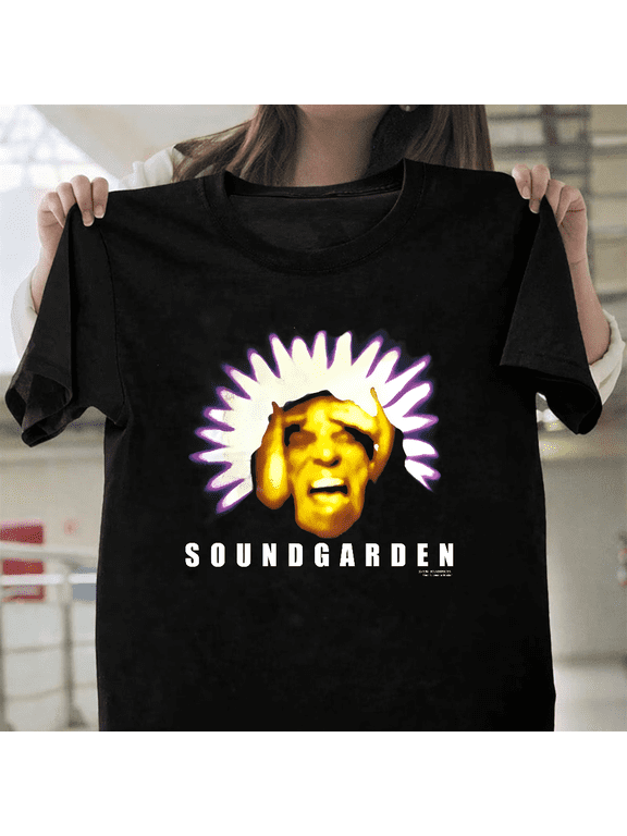 Soundgarden 1994 Black Hole Sun Superunknown Album Promo Music Unisex T-Shirt, for men & women, up to size 5XL.