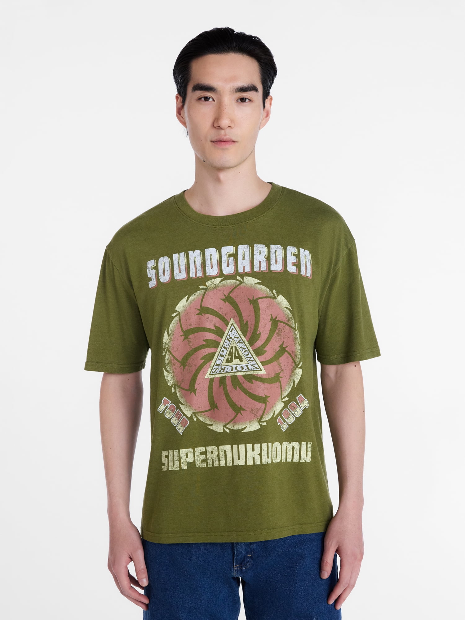 Soundgarden Men's and Big Men's Graphic Tee with Short Sleeves, Sizes XS-5XL