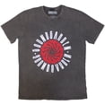 thumbnail image 1 of Soundgarden Unisex Stone Wash T-Shirt Circle Logo (Charcoal Grey) (Large), 1 of 1
