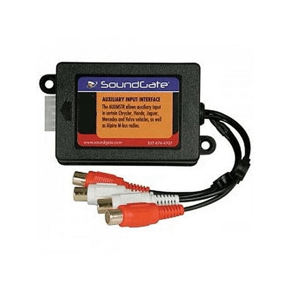 Soundgate AUXMSTVL1 1991-2002 Volvo Dual AUX RCA Input for Factory Radio New