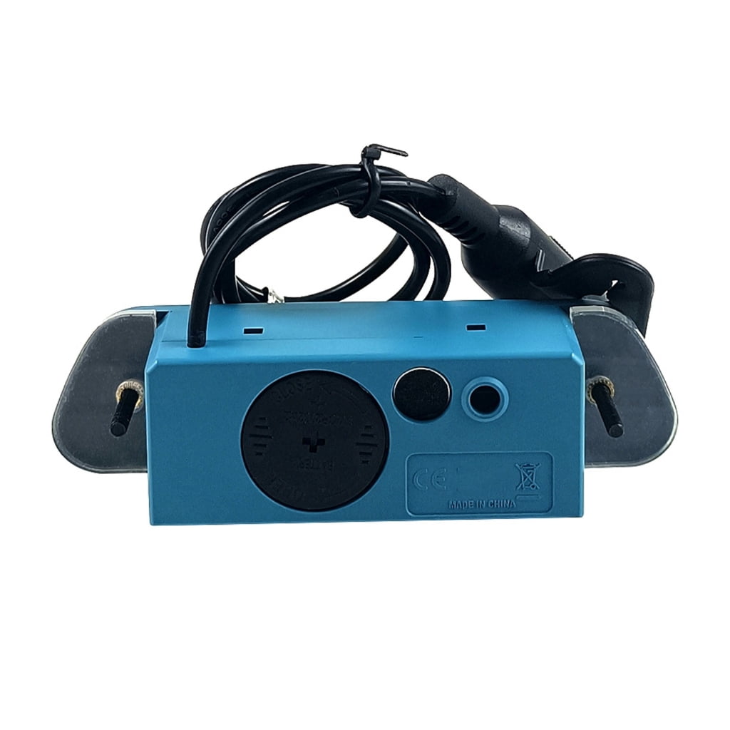 Soundhole Pickup Systems Folk Acoustic Guitar Tuner Pickup with Microphone Tone Volumes Control for Acoustic Folk Guitar