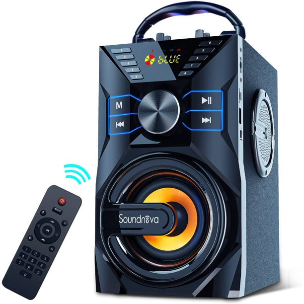 Soundnova K9G (3rd Gen) 25W Bass Party Bluetooth Speakers with Remote