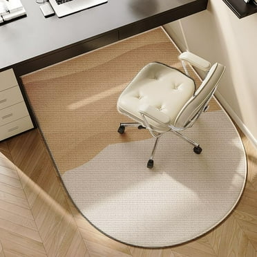 Soundproof Office Chair Mat for Carpet,Computer Gaming Rolling Chair Mat Under Desk Low