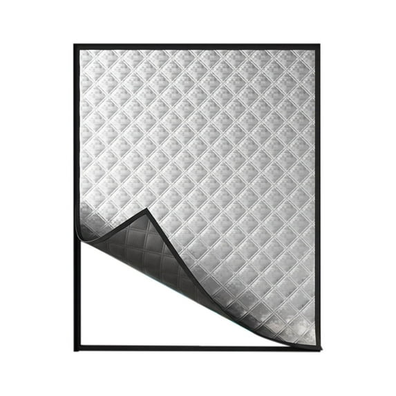 Soundproof Thermal Insulated Curtains for Windows Noise Reduction Energy Saving Drapes Thick Fabric Tape Design Living Room Bedroom