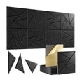 thumbnail image 1 of Soundproof Wall Stickers Acoustic Panels for Home KTV Polyester Fiber Noise Reduction Decorative Wall Coverings, 1 of 6