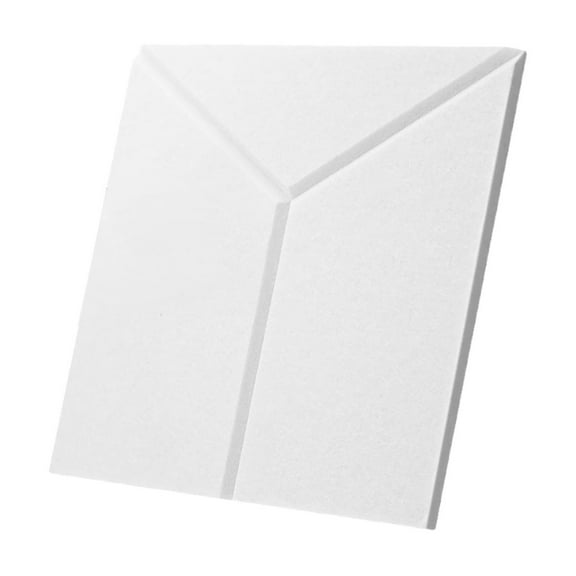 Soundproof Wall Stickers Acoustic Panels 12-Pack Polyester Fiber Self-Adhesive Noise Reducing For Home Theaters Offices Homes