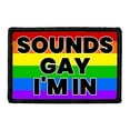 thumbnail image 1 of Sounds Gay - I'm in - Removable Patch, 1 of 3