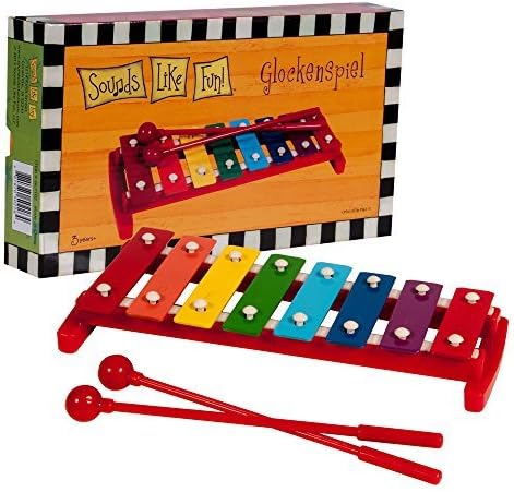 Sounds Like Fun 8-Note Glockenspiel with Mallets (Age 3+)