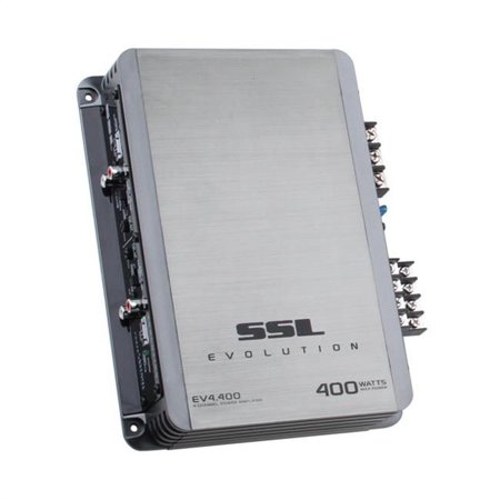 Soundstorm 400 Watts 4 Channel Power Amplifier High-Low Crossover