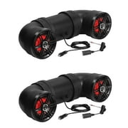 Soundstorm BTB6L 6.5 Inch 450W Bluetooth Amp Marine UTV ATV Speaker 2 Pack