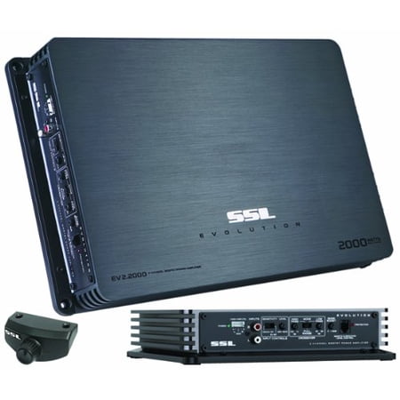 Sounstorm Mosfet 2CH 2000W Power Amplifier Remote Woofer level control