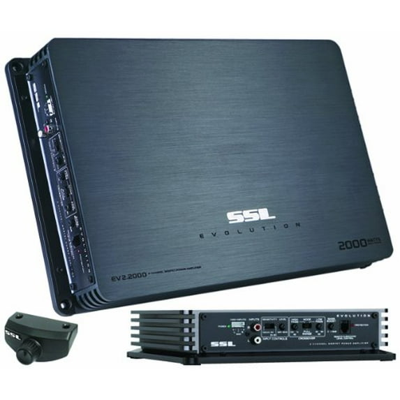 Sounstorm Mosfet 2CH 2000W Power Amplifier Remote Woofer level control