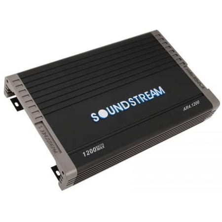 Soundstream AR4.1200 Arachnid Series 1200W Class A/B Full Range Amplifier