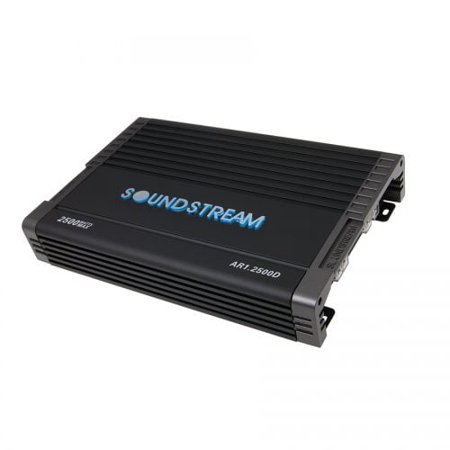Soundstream Arachnid Series 2500 Watt Class D Monoblock Car Audio Amplifier