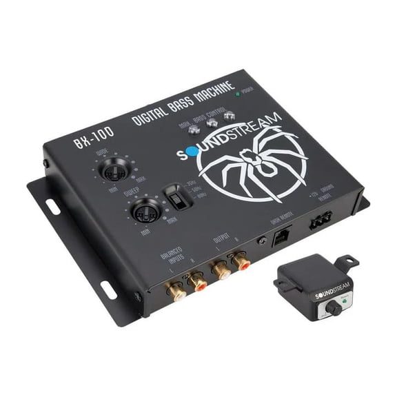 Soundstream BX-10D Digital Bass Processor with Remote Control