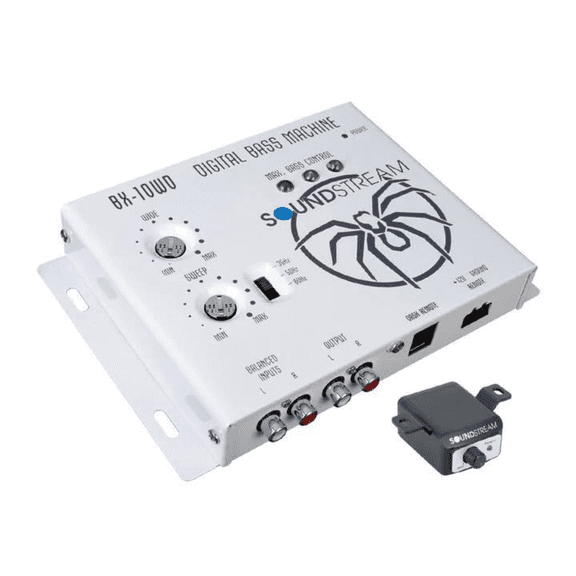 Soundstream BX-10W D Car Audio Bass Restoration Processor with Remote Control