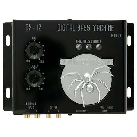 Soundstream BX-12 Digital Bass Processor,Black