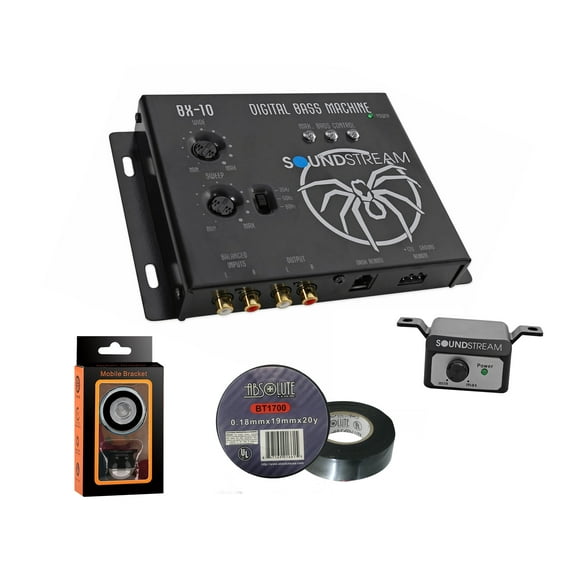 Soundstream Digital Bass Machine Balanced Inputs Vehicle Audio Amplifier