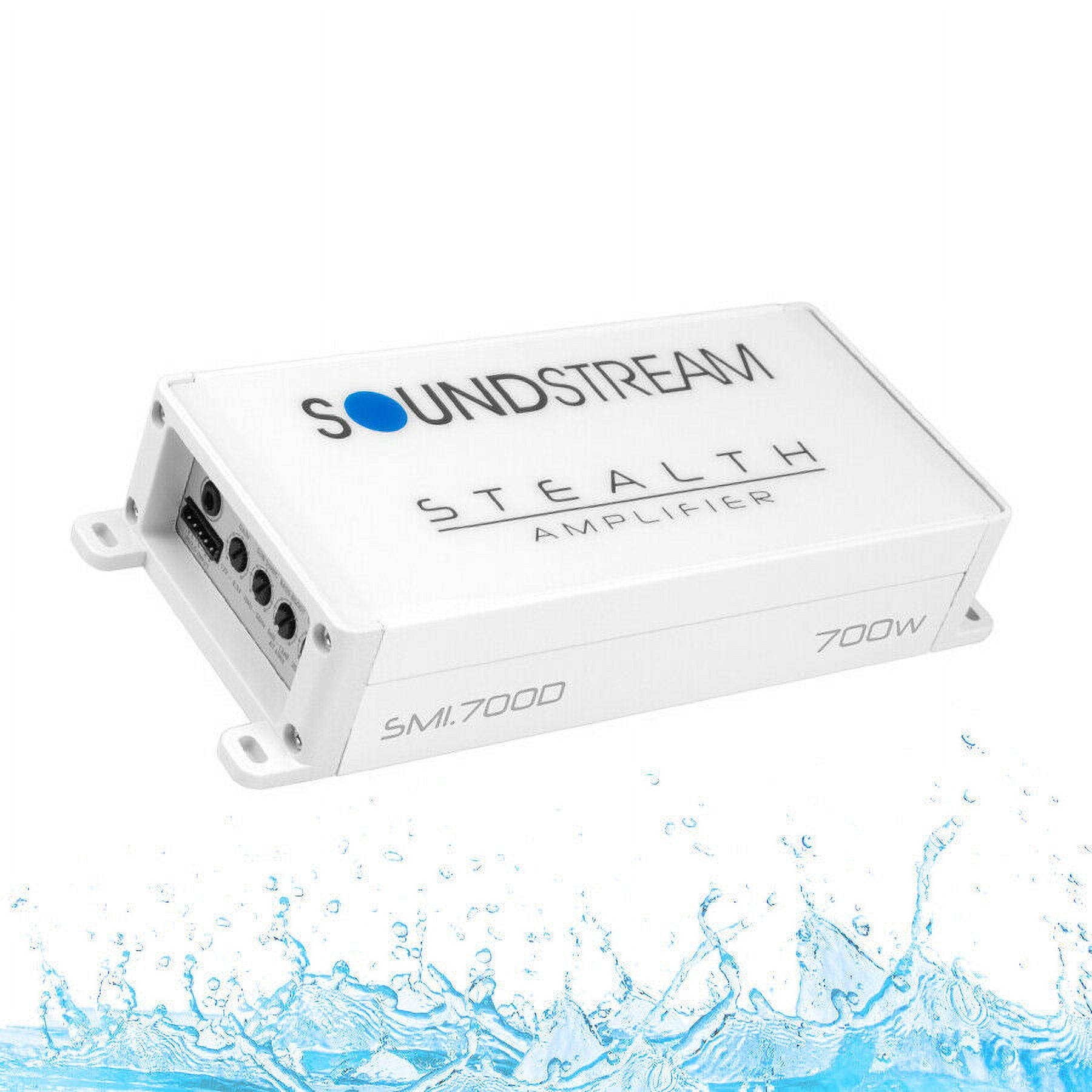 Soundstream SM1.700D 700 Watts Max Monoblock Stealth Series Marine Grade Class D Amplifier