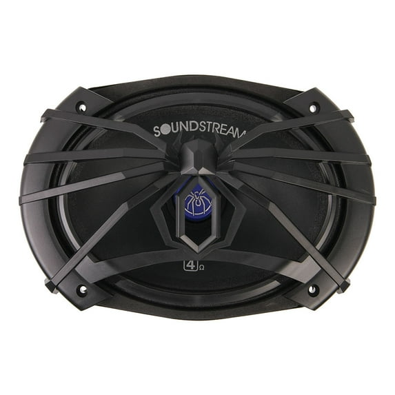 Soundstream SM690 6 x 9 in. Pro 250W 4 Color Changeable MID-Range Audio Speaker - Pack of 2